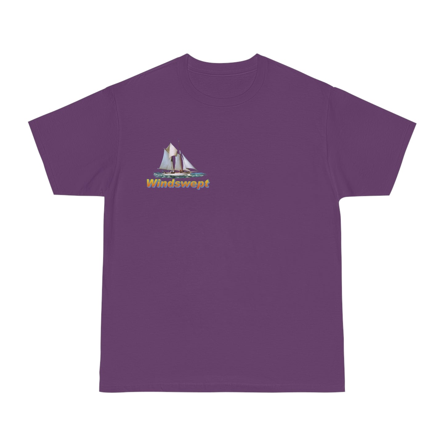 Windswept T-Shirt, Pocket Area William H Aubrey sailboat. Unisex Hammer™ T-shirt