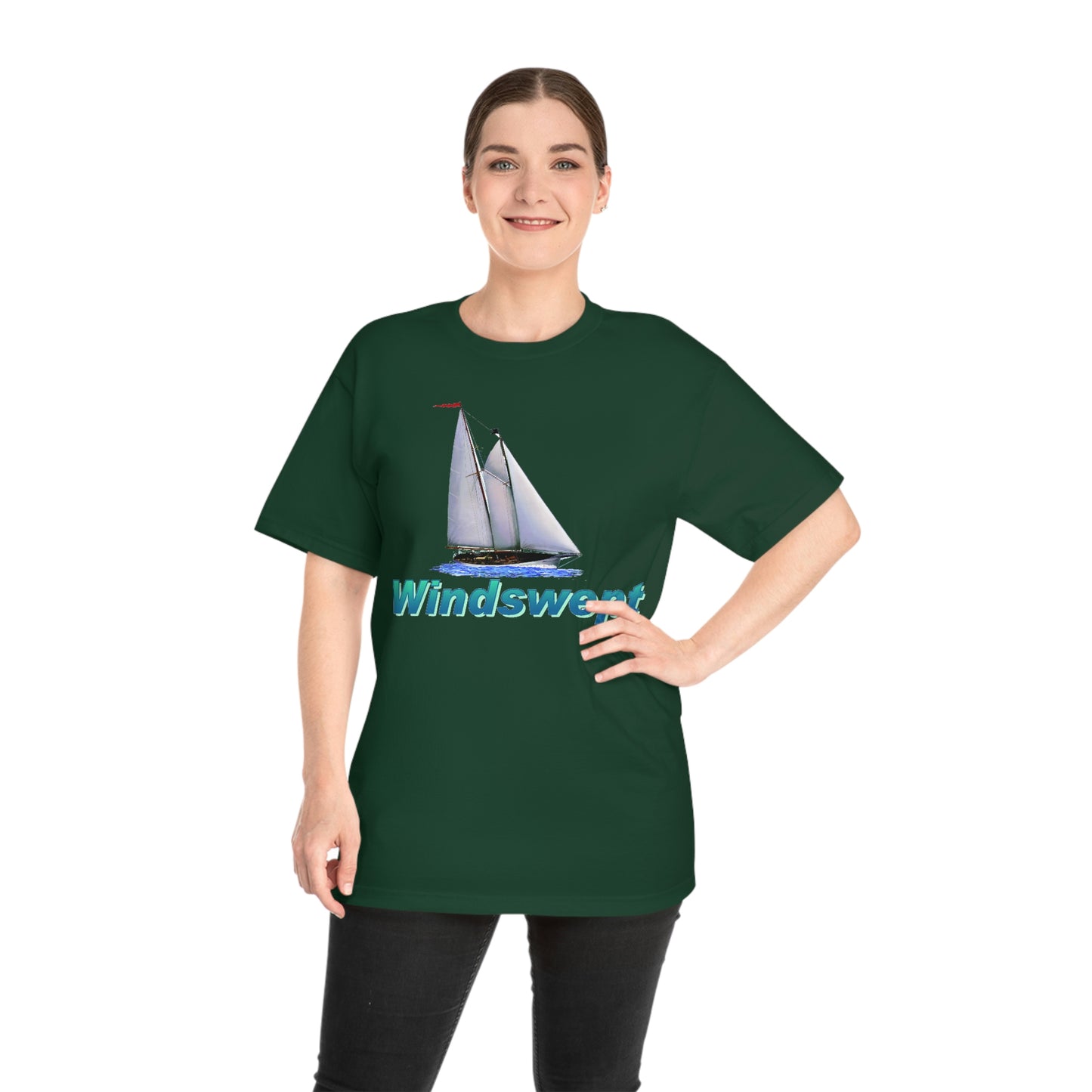 Windswept T-Shirt, Mother Ocean. Unisex Hammer™ T-shirt. Artwork by John Ryerson Bredin.