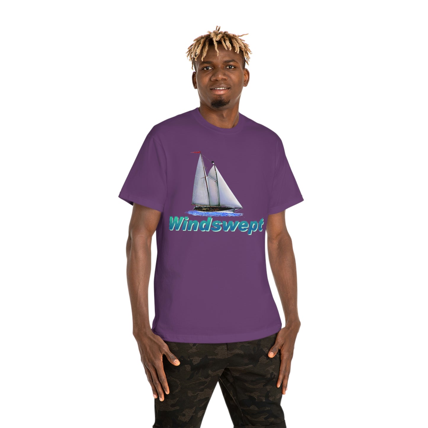 Windswept T-Shirt, Mother Ocean. Unisex Hammer™ T-shirt. Artwork by John Ryerson Bredin.