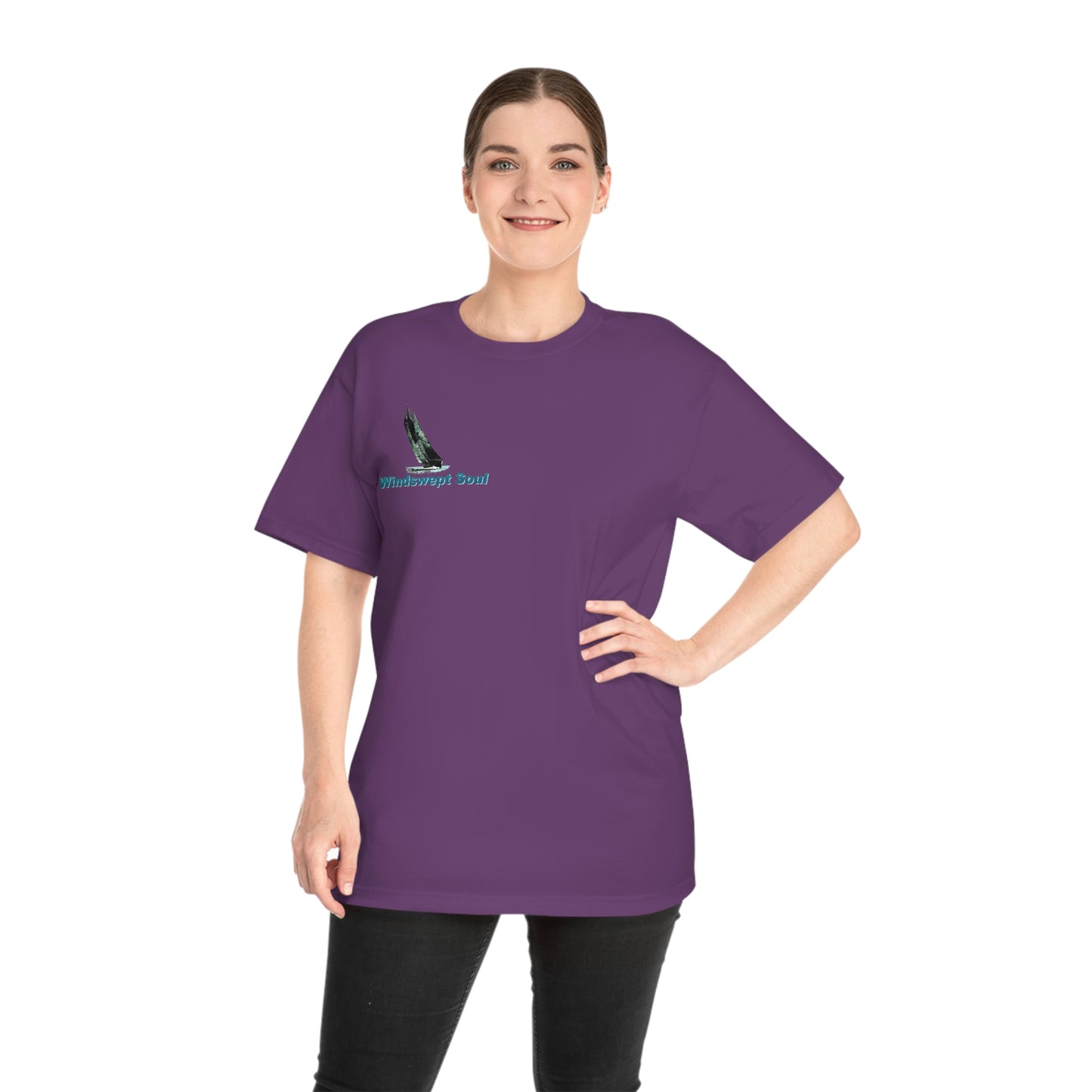 Unisex Hammer™ T-shirt, Windswept Soul, Bluenose Sailboat.
