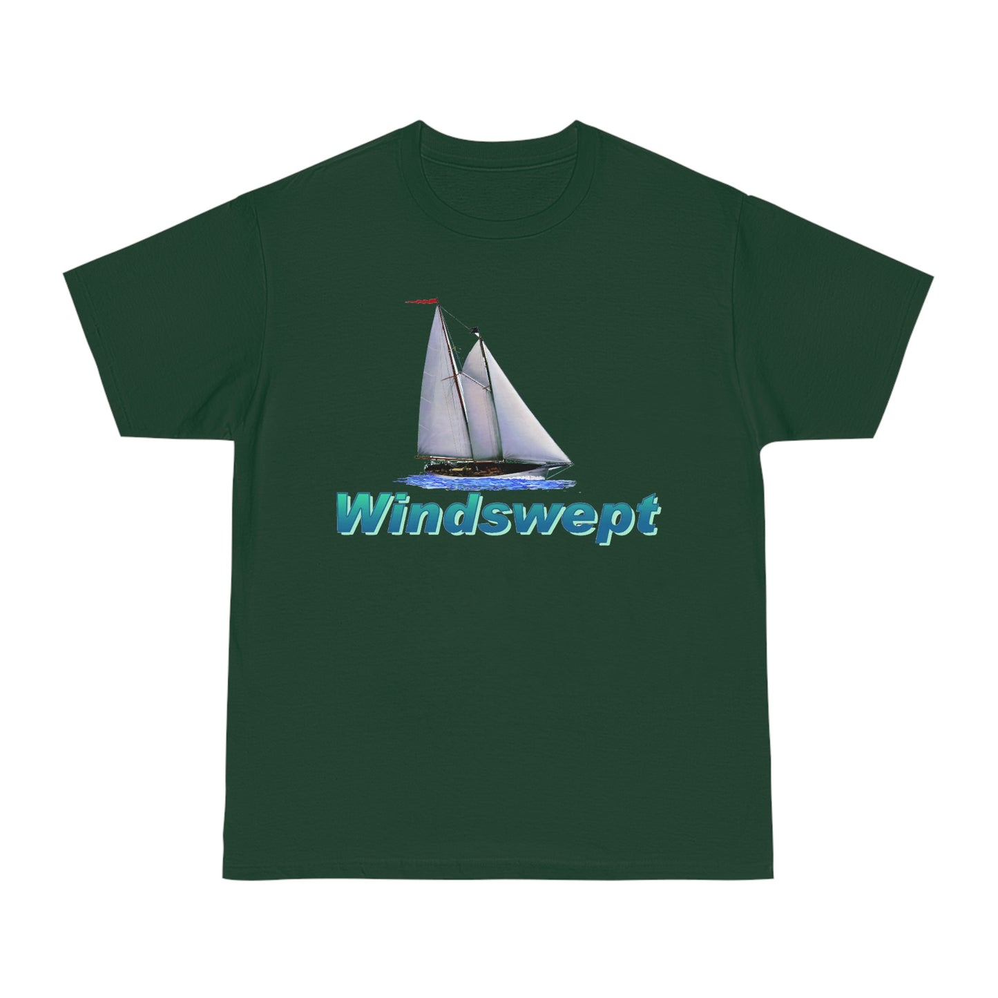Windswept T-Shirt, Mother Ocean. Unisex Hammer™ T-shirt. Artwork by John Ryerson Bredin.