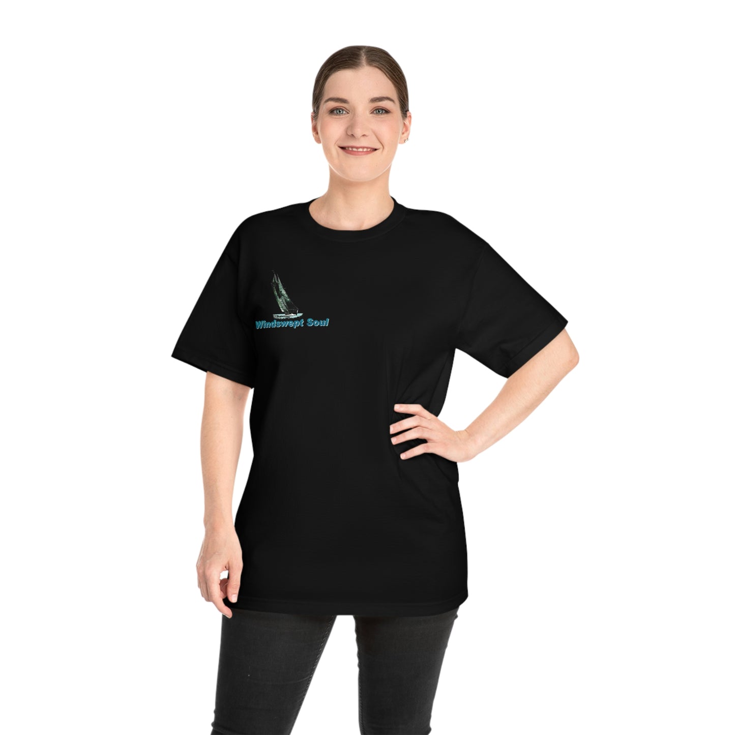 Unisex Hammer™ T-shirt, Windswept Soul, Bluenose Sailboat.