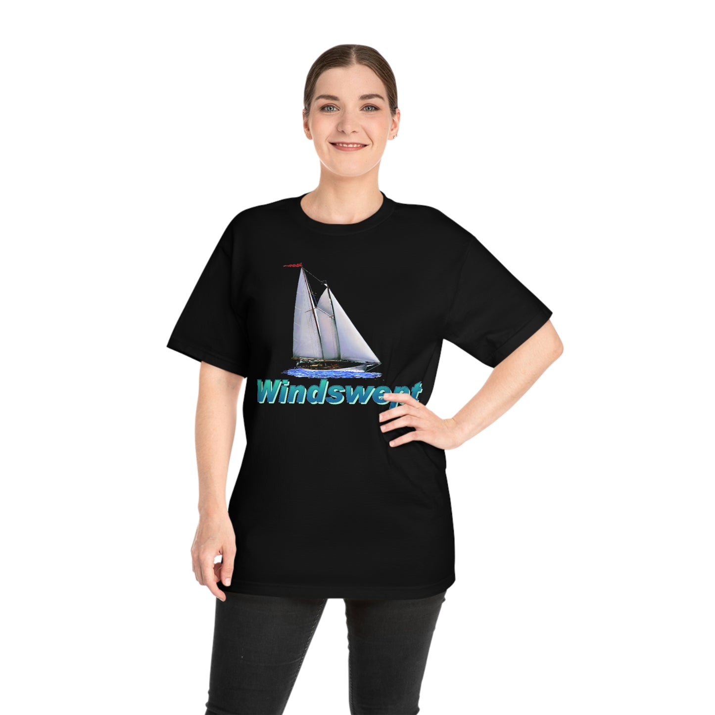 Windswept T-Shirt, Mother Ocean. Unisex Hammer™ T-shirt. Artwork by John Ryerson Bredin.
