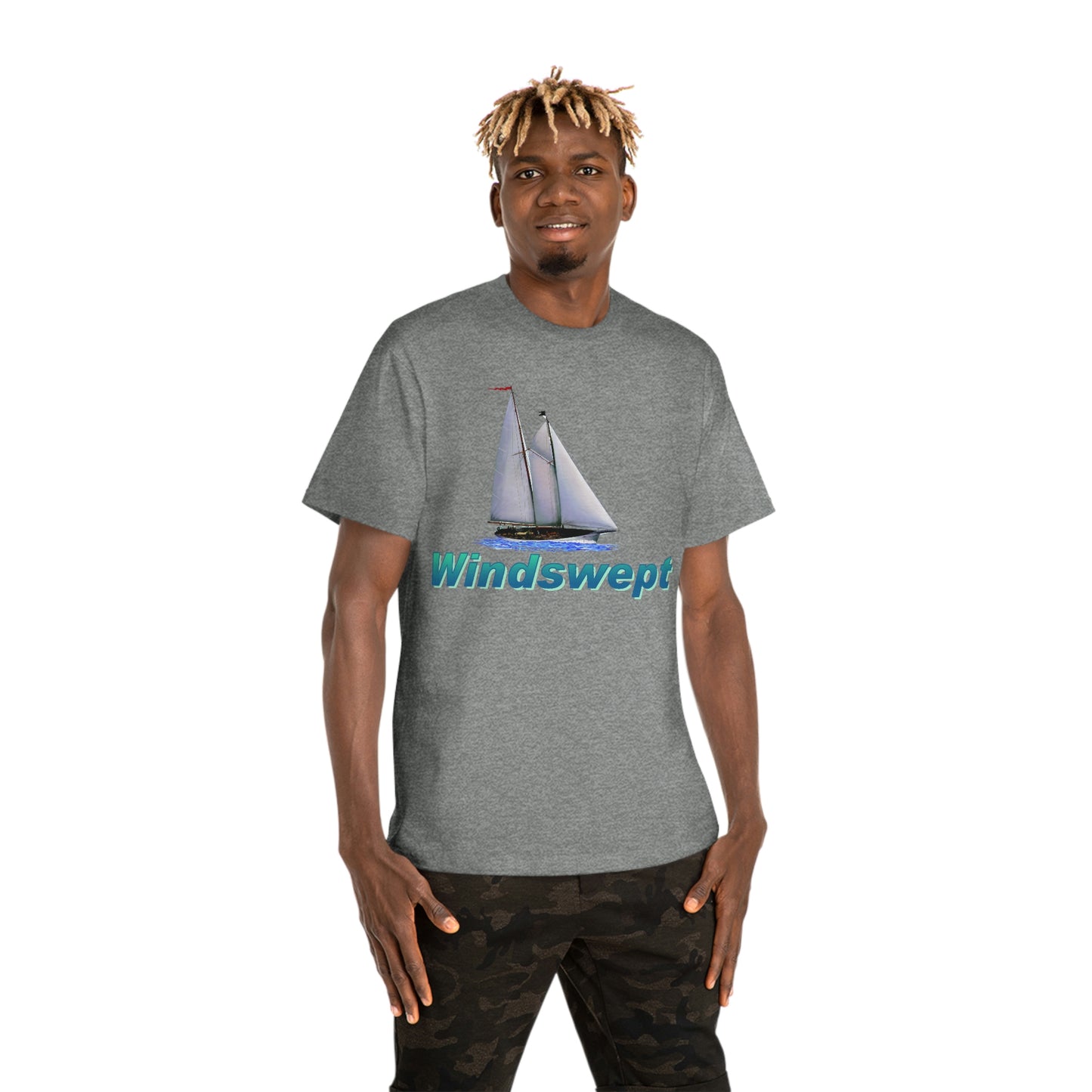 Windswept T-Shirt, Mother Ocean. Unisex Hammer™ T-shirt. Artwork by John Ryerson Bredin.
