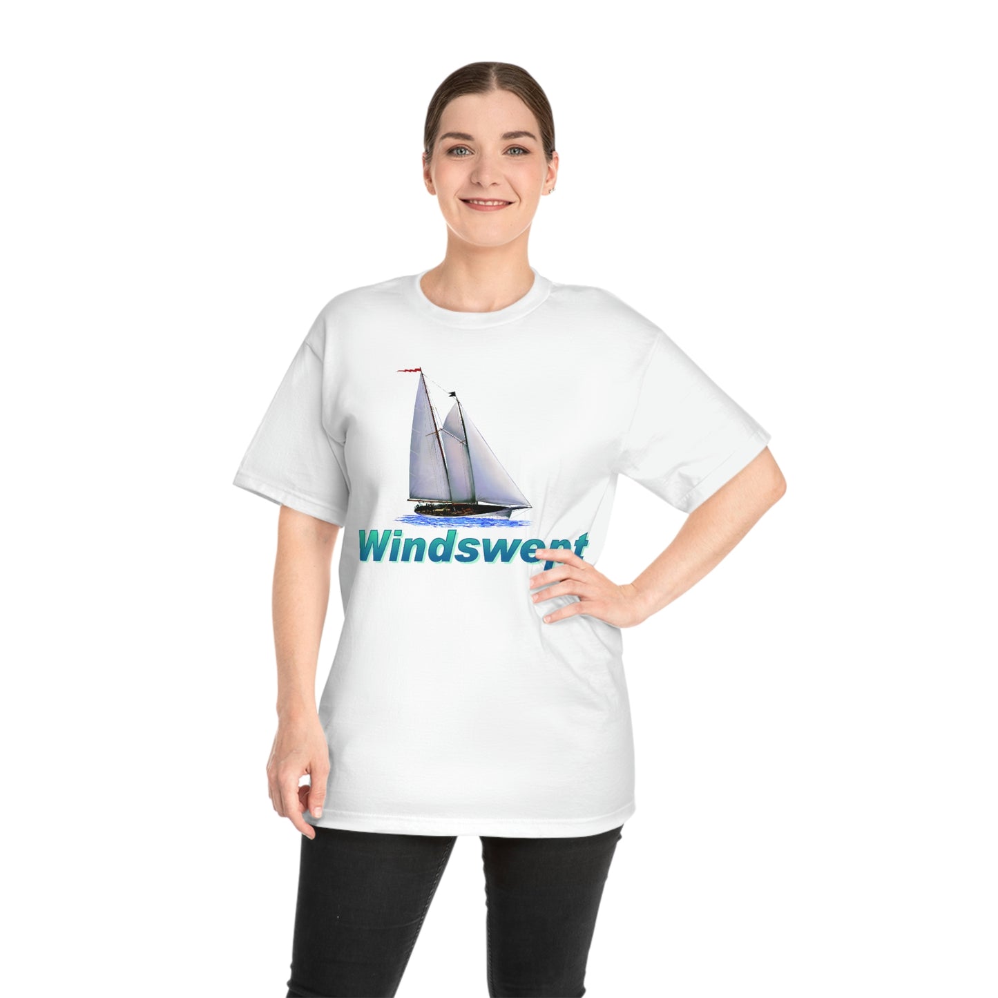 Windswept T-Shirt, Mother Ocean. Unisex Hammer™ T-shirt. Artwork by John Ryerson Bredin.