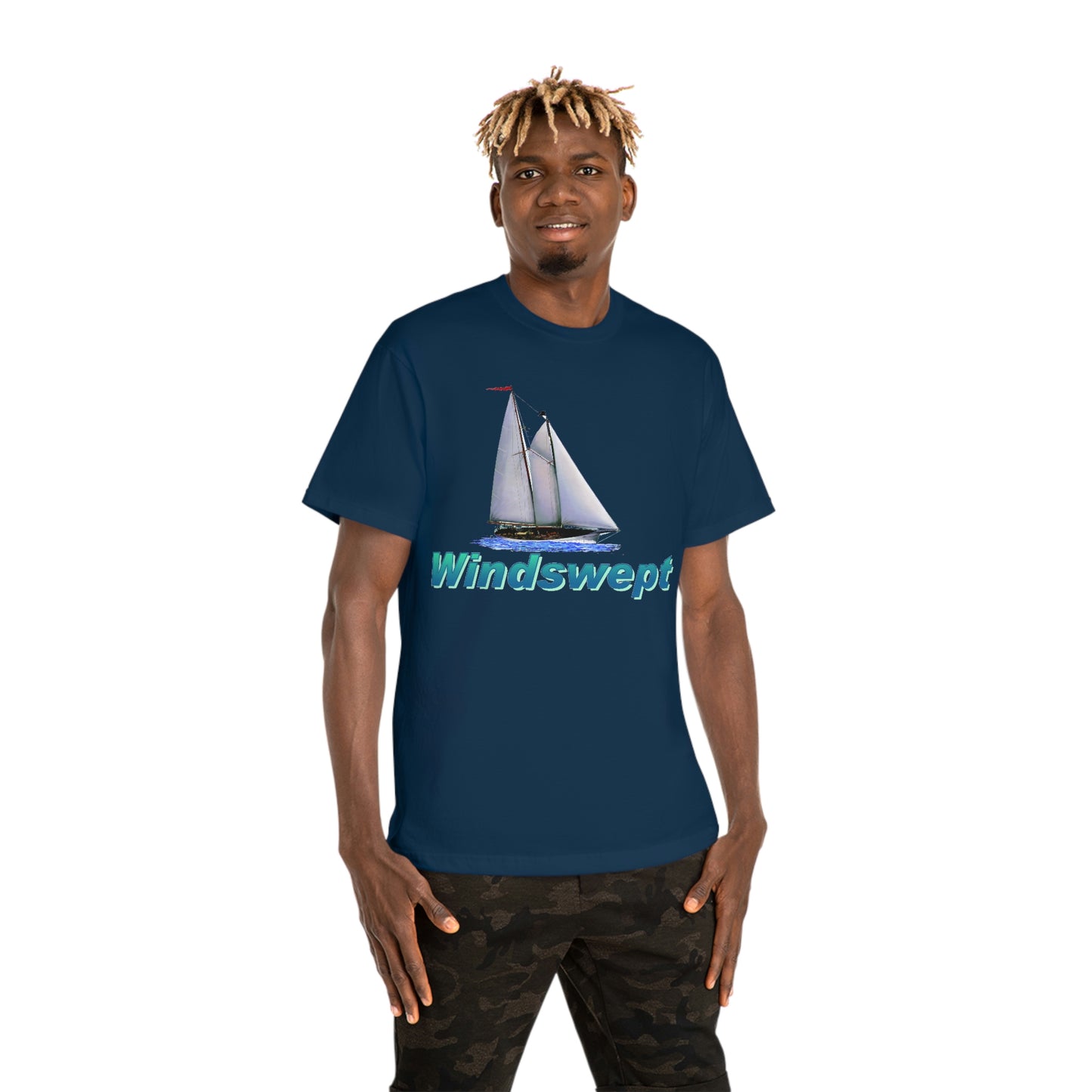 Windswept T-Shirt, Mother Ocean. Unisex Hammer™ T-shirt. Artwork by John Ryerson Bredin.