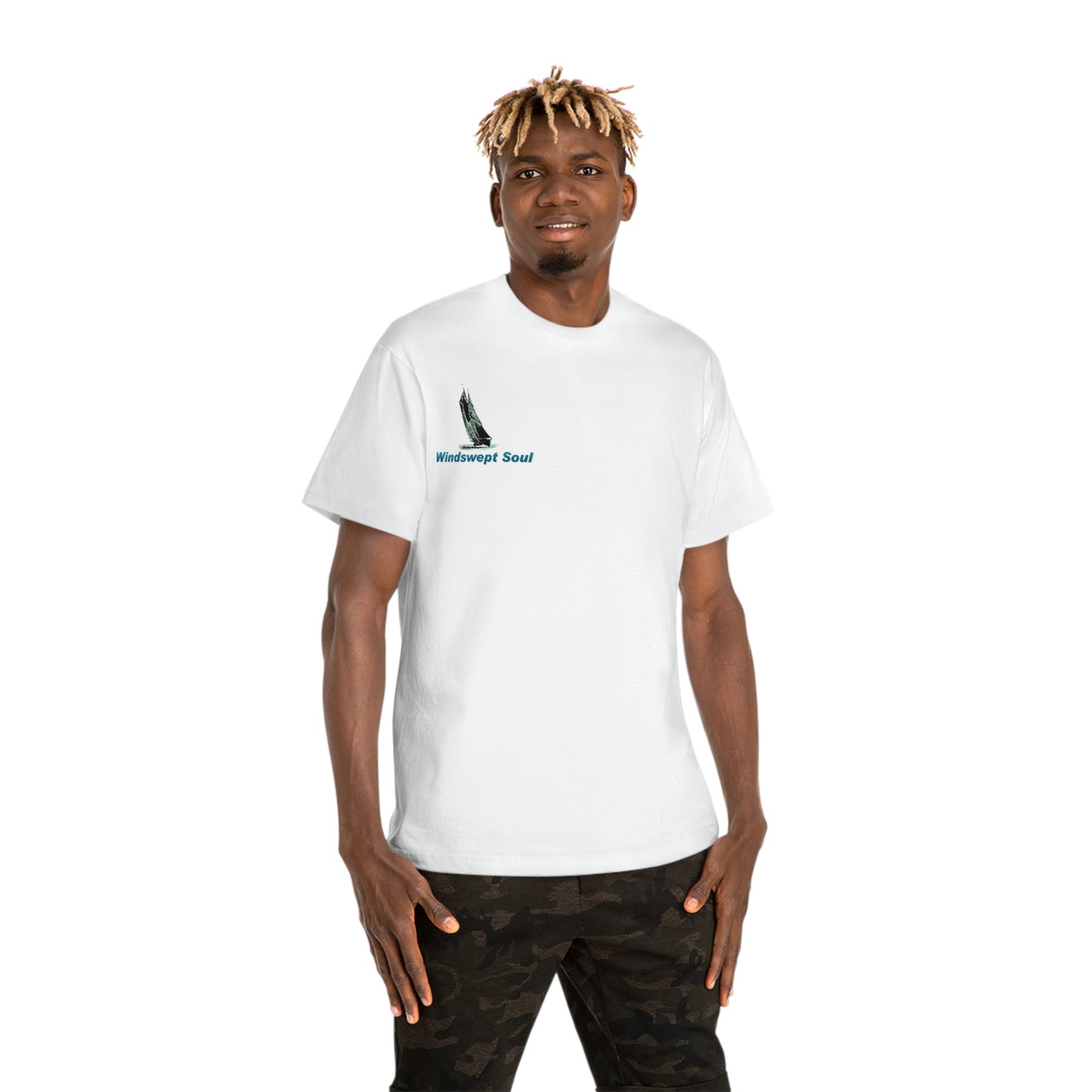 Unisex Hammer™ T-shirt, Windswept Soul, Bluenose Sailboat.
