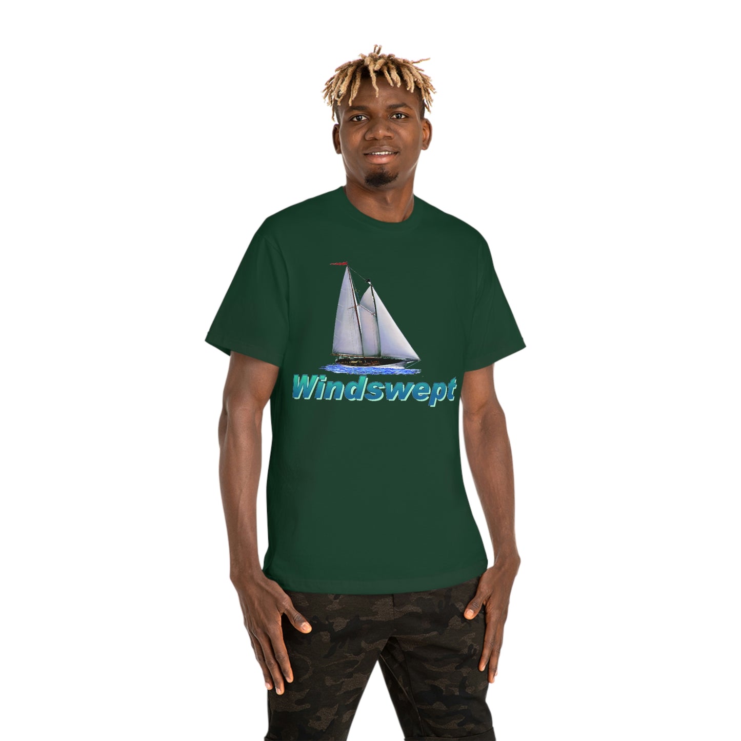 Windswept T-Shirt, Mother Ocean. Unisex Hammer™ T-shirt. Artwork by John Ryerson Bredin.