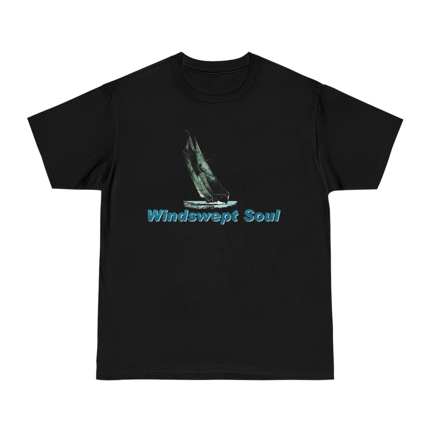 Windswept Soul T-Shirt, Bluenose sailboat. Unisex Hammer™ T-shirt.