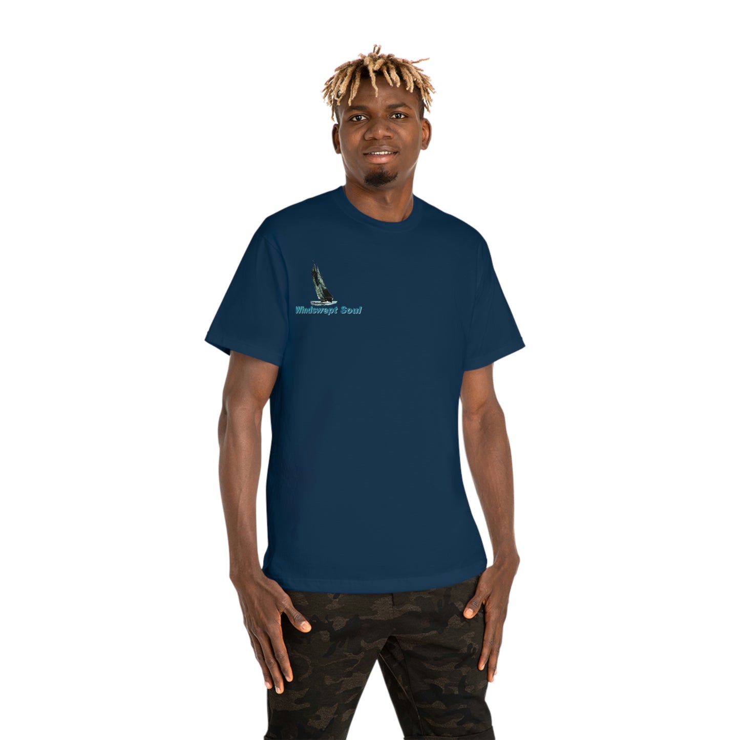 Unisex Hammer™ T-shirt, Windswept Soul, Bluenose Sailboat.