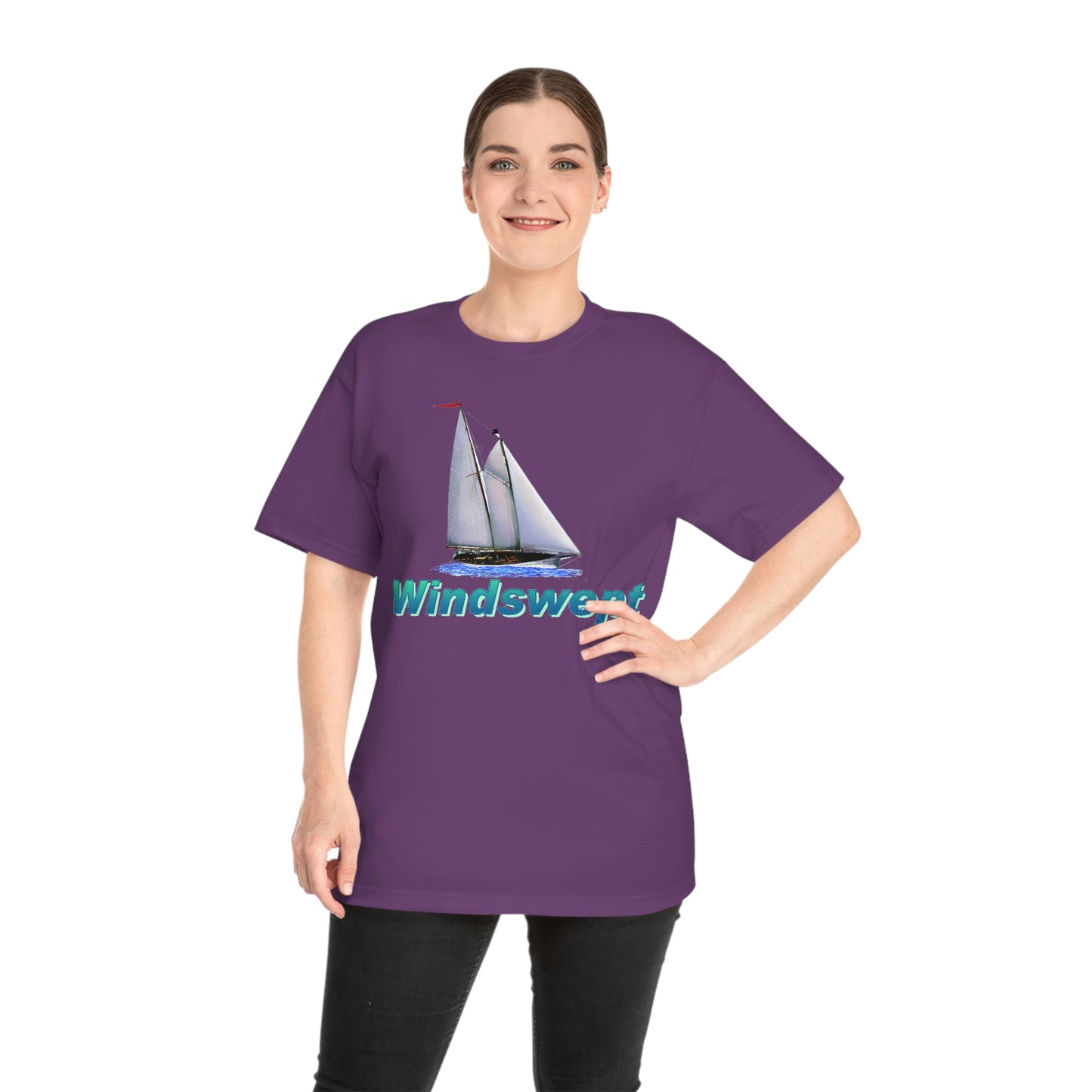 Windswept T-Shirt, Mother Ocean. Unisex Hammer™ T-shirt. Artwork by John Ryerson Bredin.