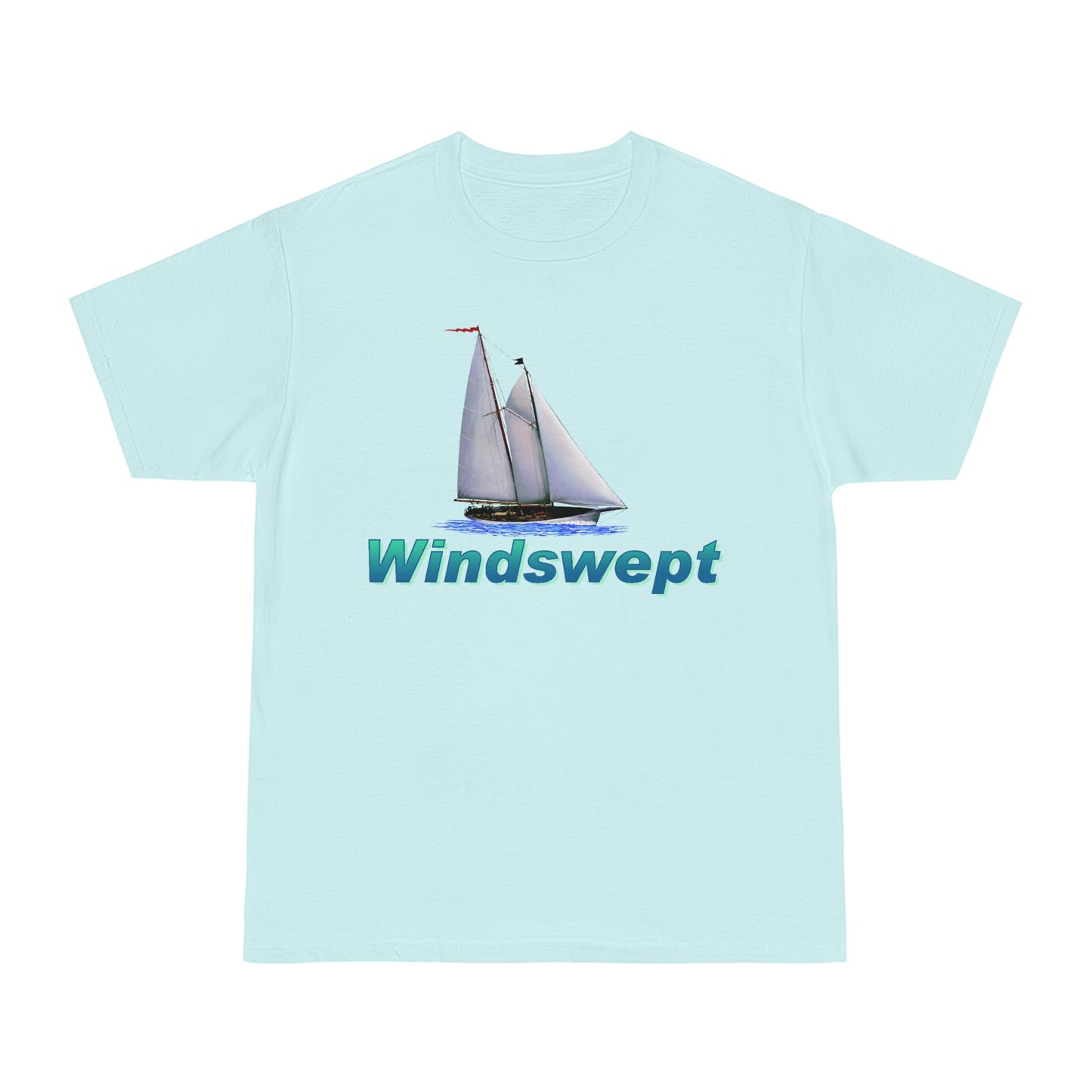 Windswept T-Shirt, Mother Ocean. Unisex Hammer™ T-shirt. Artwork by John Ryerson Bredin.