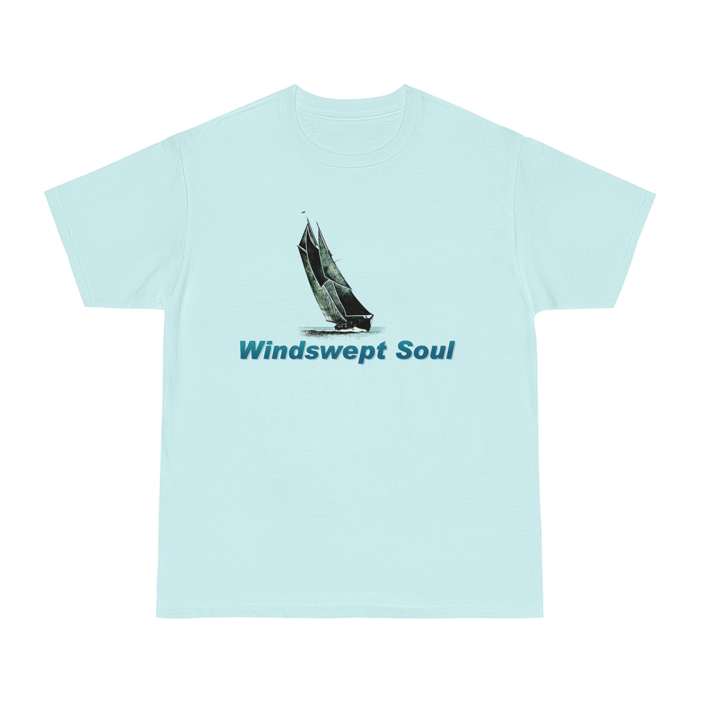 Windswept Soul T-Shirt, Bluenose sailboat. Unisex Hammer™ T-shirt.