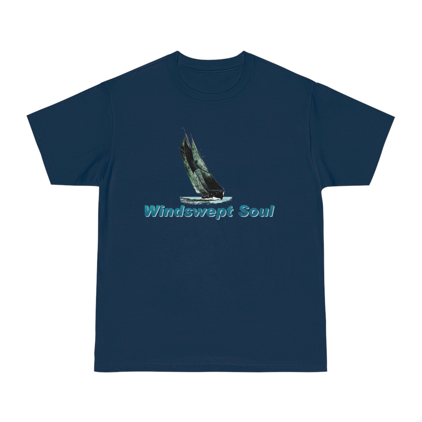 Windswept Soul T-Shirt, Bluenose sailboat. Unisex Hammer™ T-shirt.