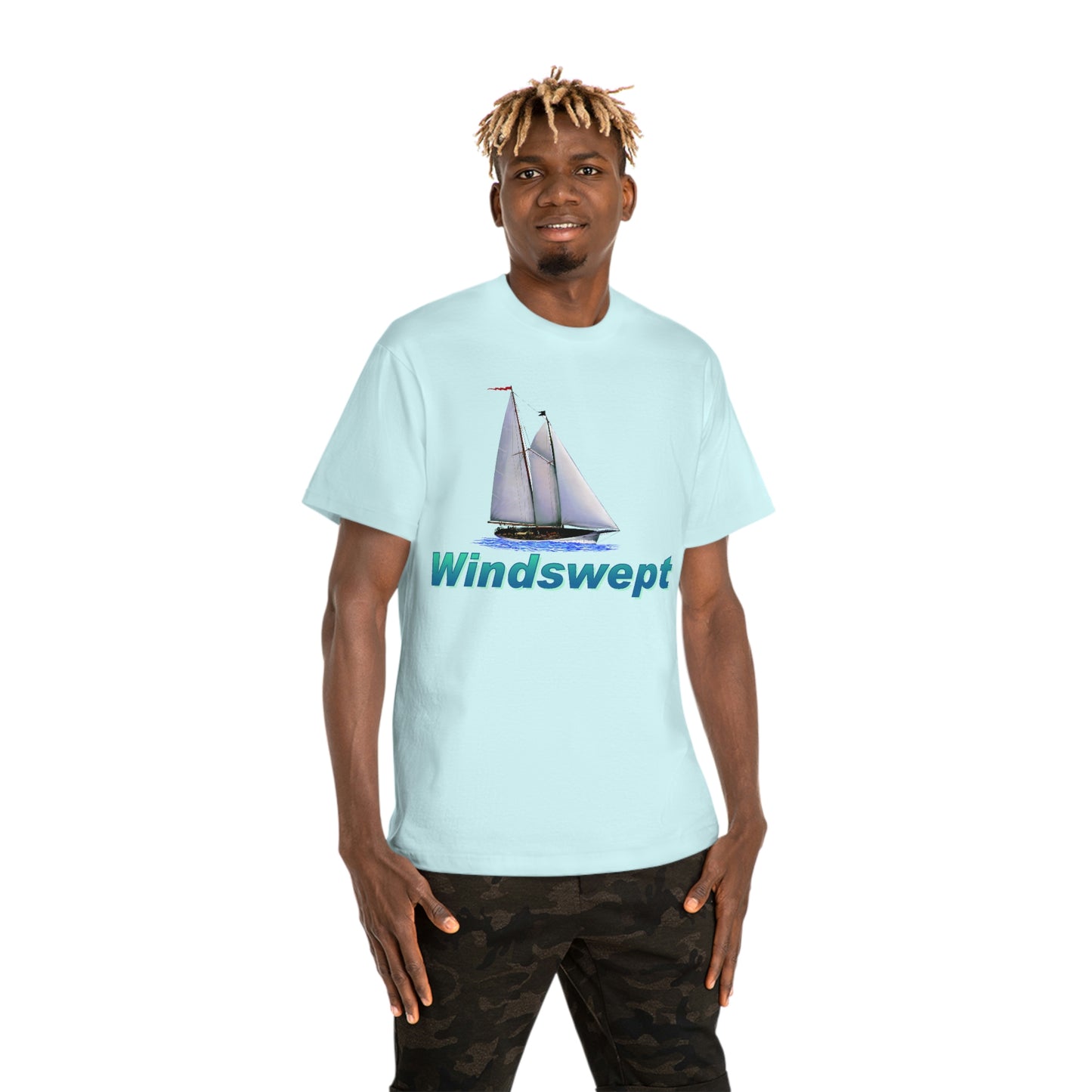 Windswept T-Shirt, Mother Ocean. Unisex Hammer™ T-shirt. Artwork by John Ryerson Bredin.
