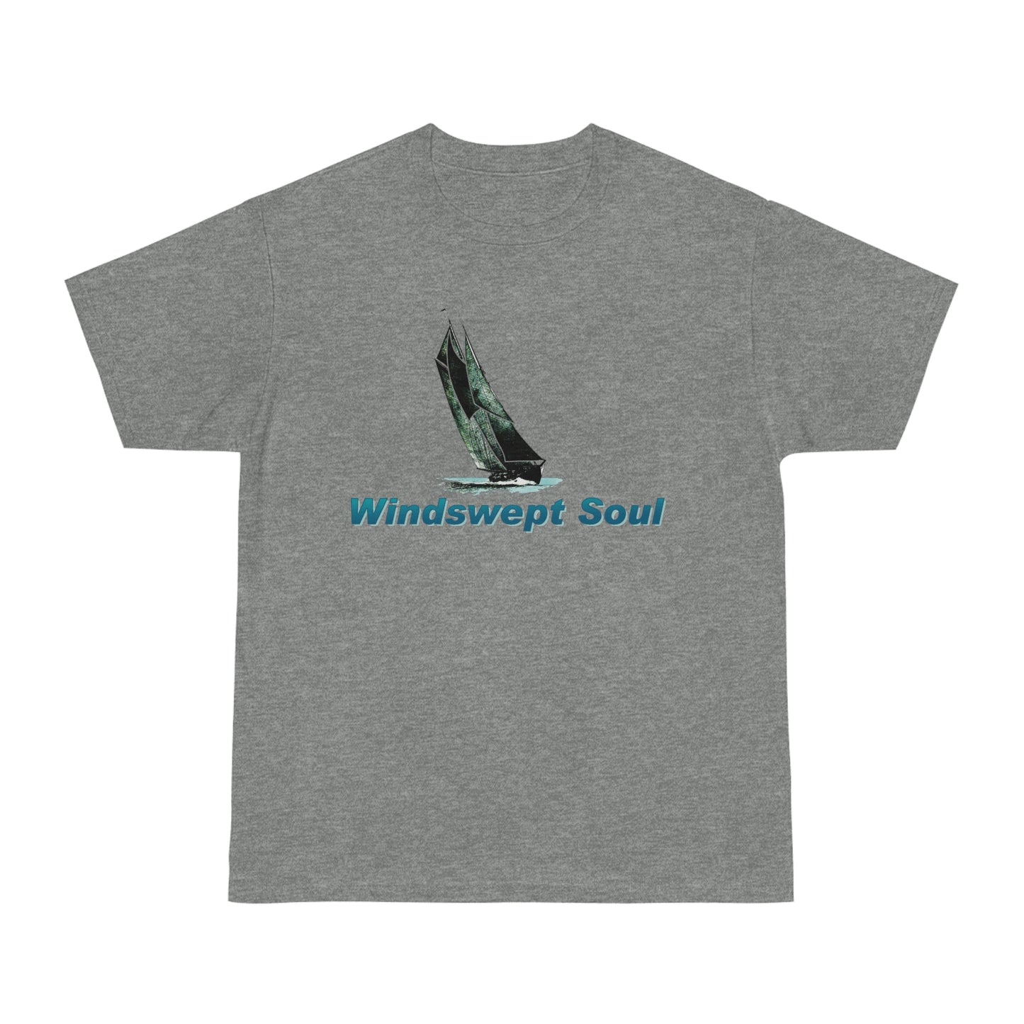 Windswept Soul T-Shirt, Bluenose sailboat. Unisex Hammer™ T-shirt.
