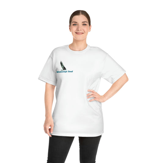 Unisex Hammer™ T-shirt, Windswept Soul, Bluenose Sailboat.